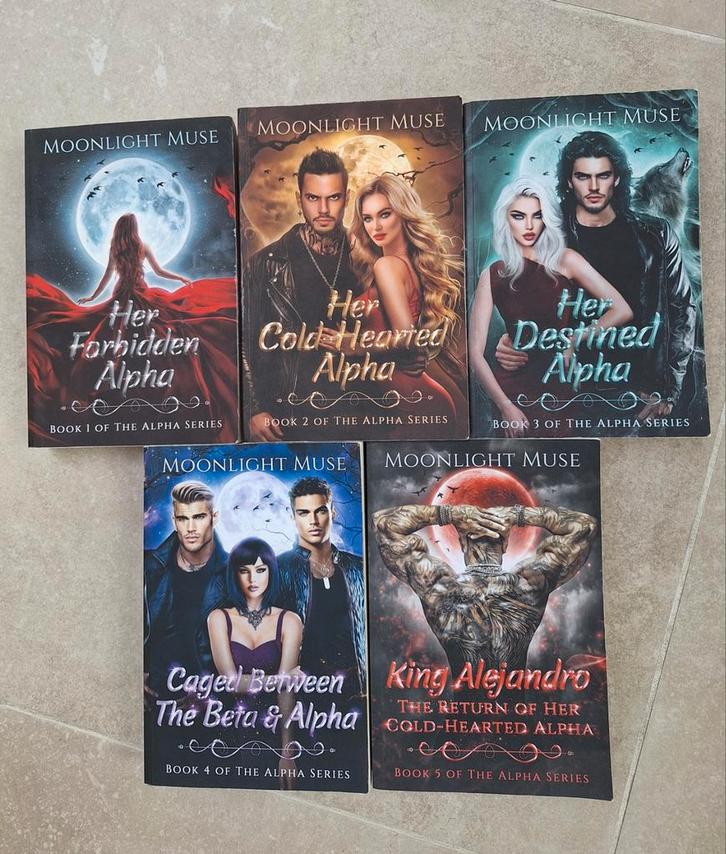 La série Alpha | Moonlight Muse, Livres, Fantastique, Enlèvement ou Envoi