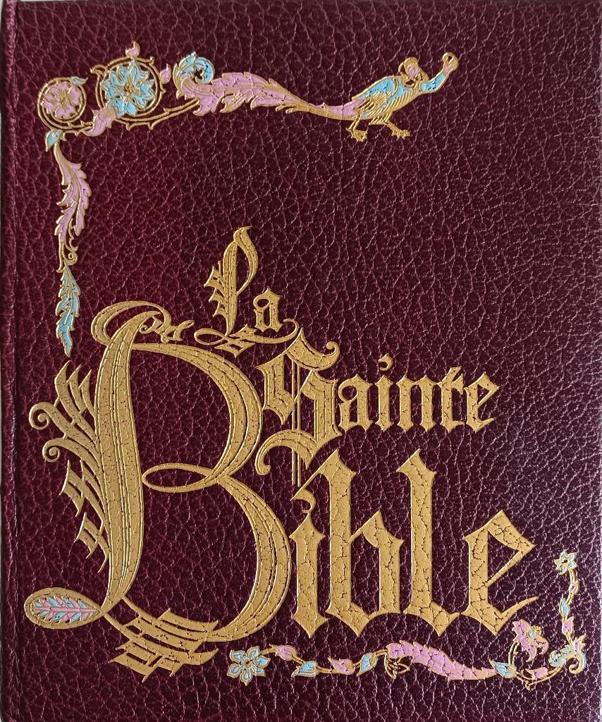 La Sainte Bible Édition de luxe Édilec, 1979 : GRAND FORMAT, Livres, Pirot - Osty - Rops, Christianisme | Catholique, Enlèvement ou Envoi