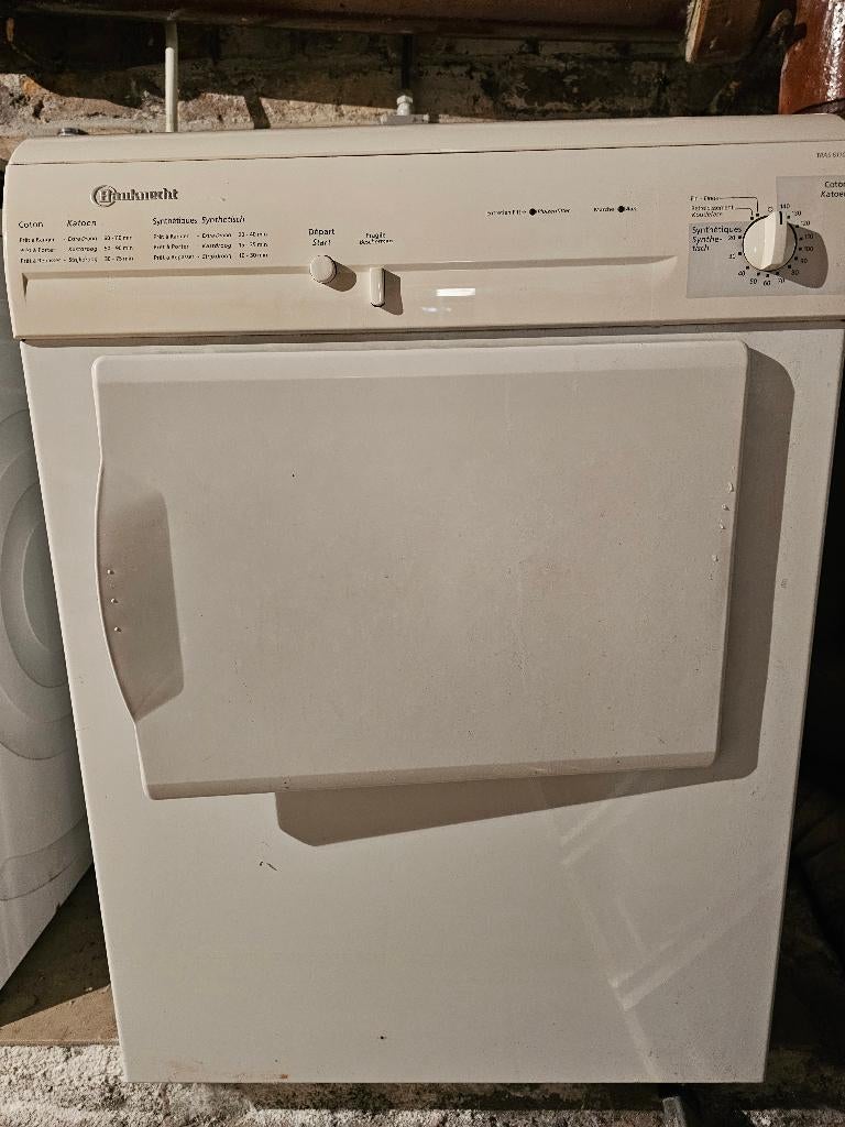 Bauknecht Tras 6110 - Sèche linge - Très bon état, Évacuation d'air, 4 à 6 kg, Chargeur frontal, Enlèvement