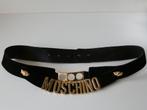 Ceinture ou ceinture Moschino. Rétro. Madone., Cuir véritable, Enlèvement ou Envoi, 90 à 100 cm, Ceinture taille