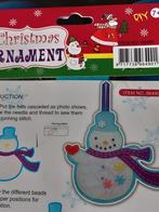 Sneeuwman zelf knutselen, Ophalen, Nieuw, Materiaal