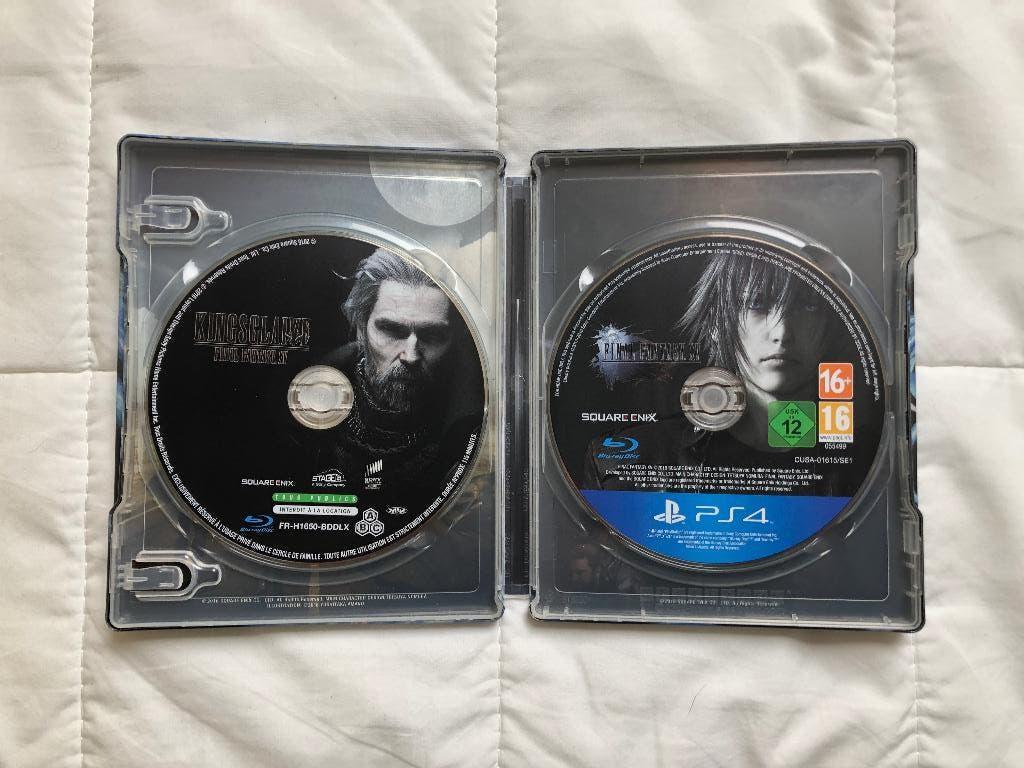 Final Fantasy XV Deluxe Edition PS4 + Steelbook Collector !, 1 speler, Ophalen of Verzenden, Zo goed als nieuw, Role Playing Game (Rpg)