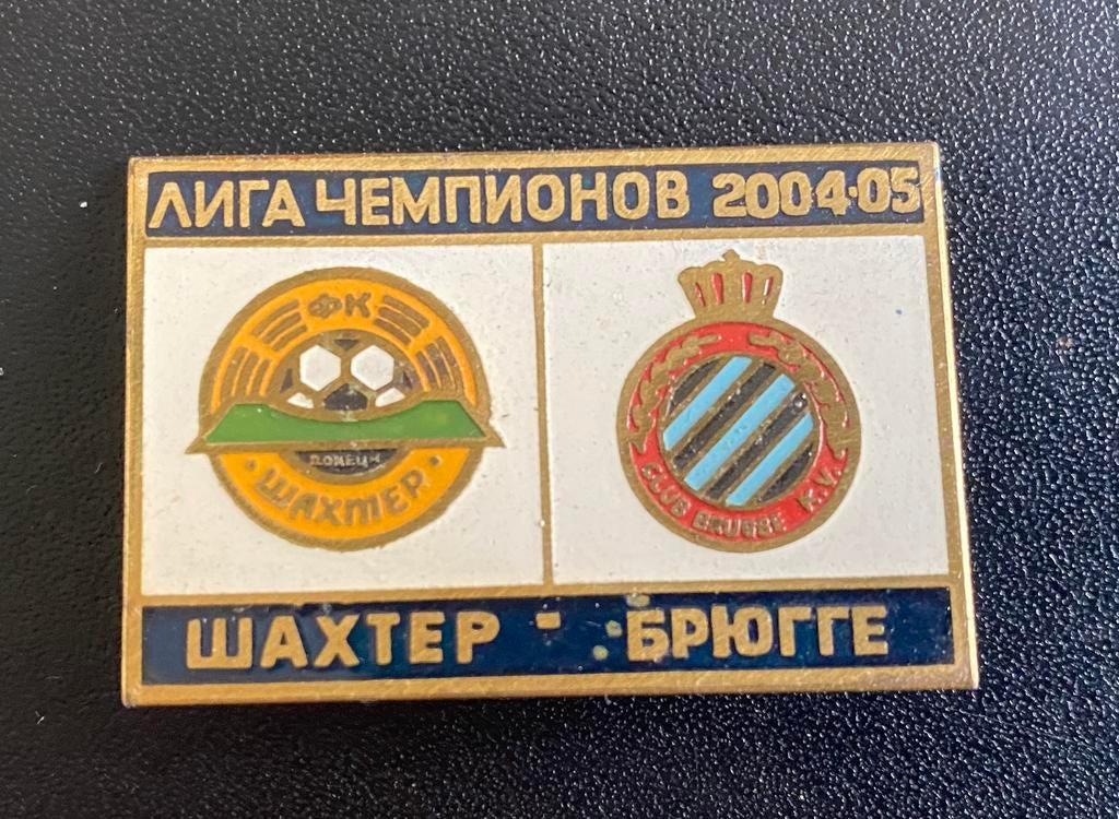 Pin 2004 Club Bruges Donetsk Shakhtar, Collections, Enlèvement ou Envoi, Comme neuf