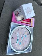 Klok+kaarsen en kandelaar, Enlèvement, Comme neuf, Pendule ou Horloge