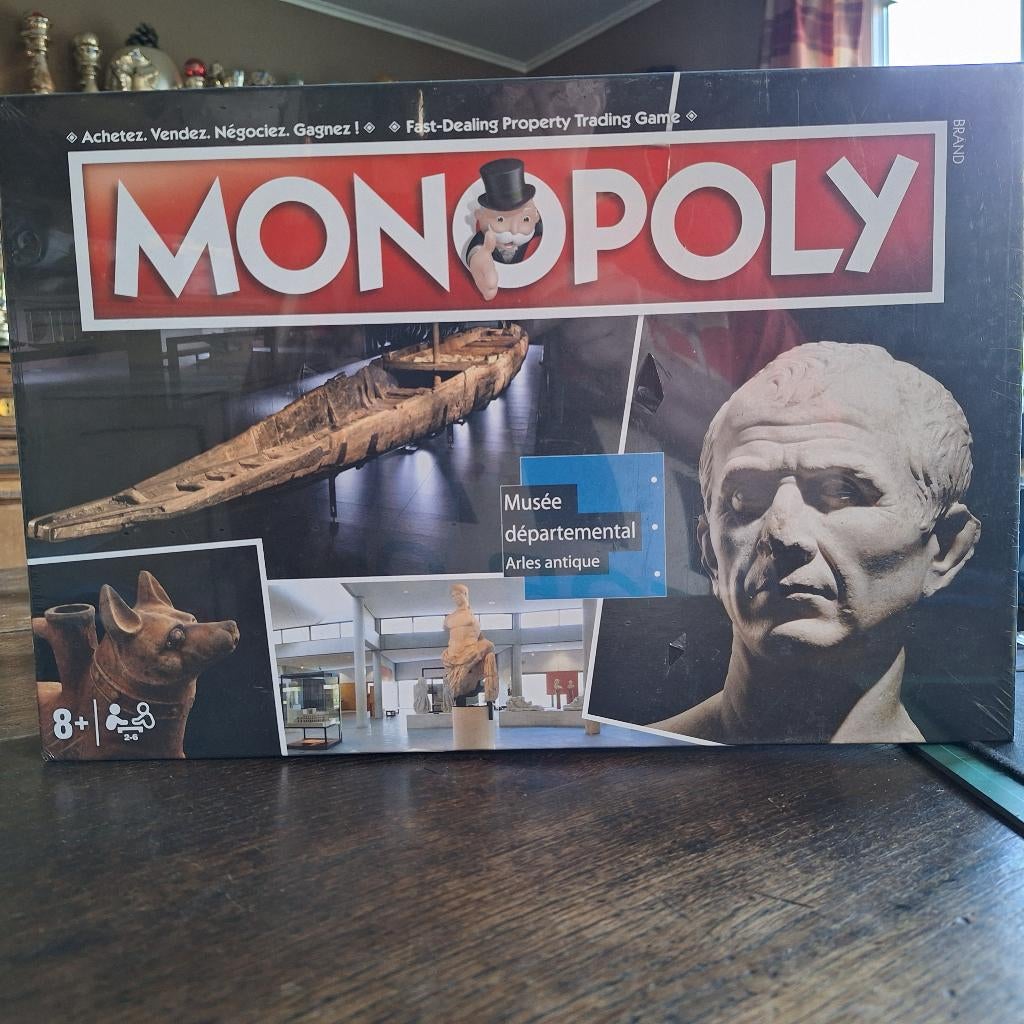 MONOPOLY MUSEE DEPARTEMENTAL ARLES ANTIQUE, Hobby en Vrije tijd, Gezelschapsspellen | Overige, Vijf spelers of meer, Verzenden