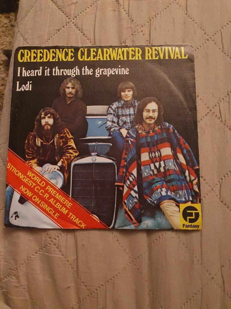 S - CCR –I Heard It Through The Grapevine, CD & DVD, Vinyles Singles, Enlèvement ou Envoi, Single, Comme neuf, 7 pouces