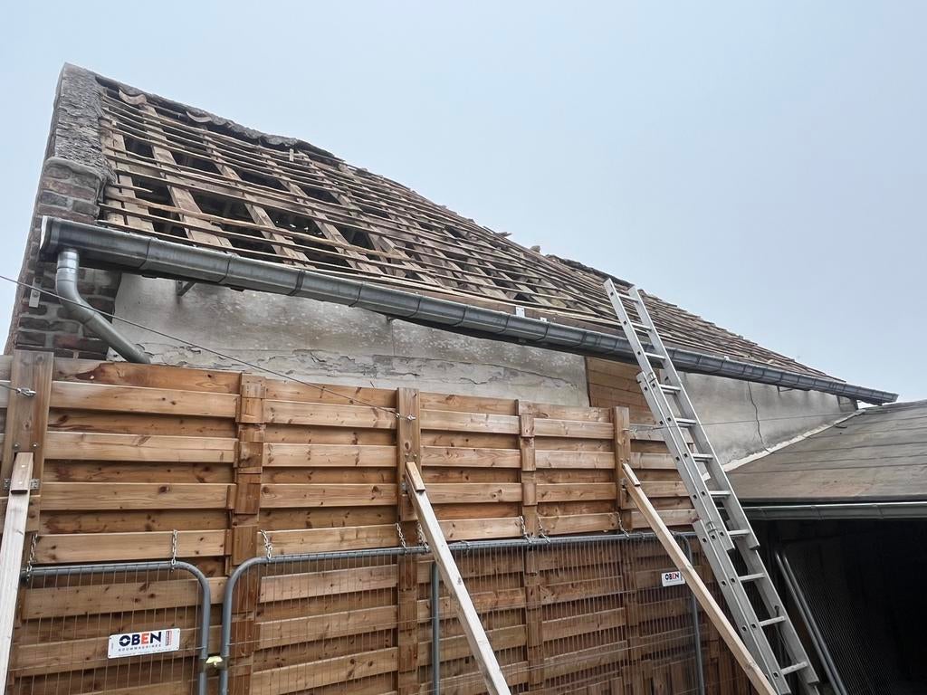 Zinken dakgoot, Doe-het-zelf en Bouw, Ophalen, 6 meter of meer, Zo goed als nieuw, Zink