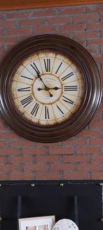 Grote klok 80cm op80cm met batterij, Huis en Inrichting, Ophalen of Verzenden, Zo goed als nieuw, Wandklok