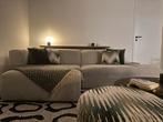 Hoeksofa greige 275x100/150, Ophalen, Zo goed als nieuw