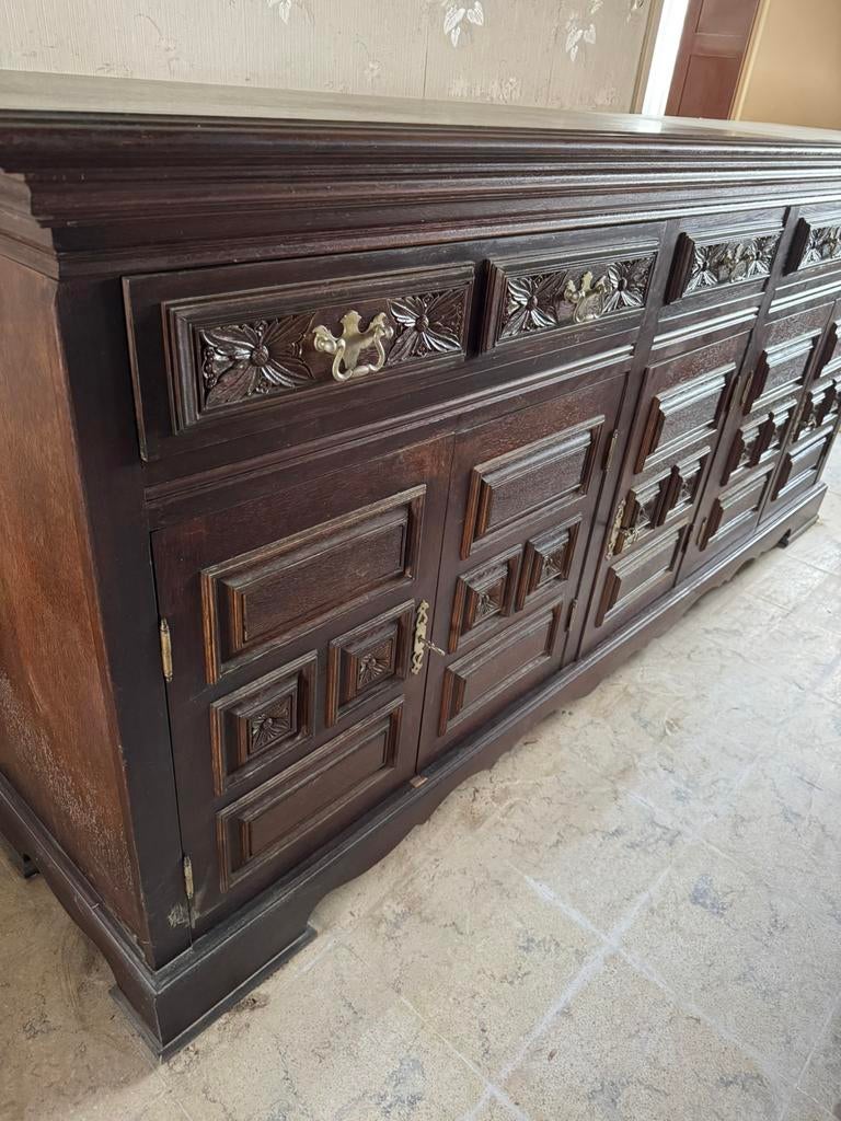 Eiken buffetkast, Ophalen, Zo goed als nieuw