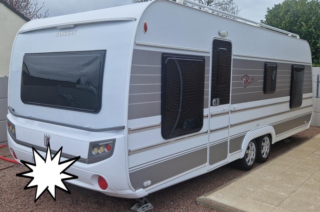 Tabbert 620 bellini 2014, Caravans en Kamperen, Caravans, Bedrijf, Douche, Tabbert