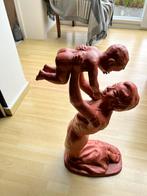 Statue en terre cuite de Paul Serste : mère et enfant, Antiquités & Art, Enlèvement