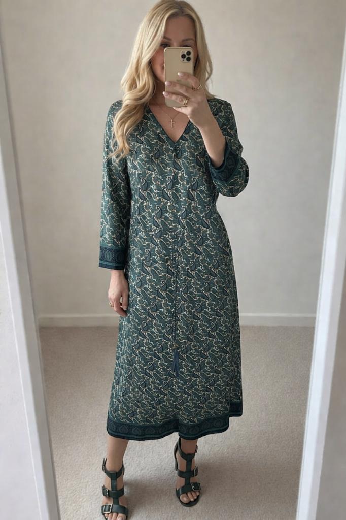 Lange jurk K-Design xxl, Overige kleuren, Verzenden, Maat 46/48 (XL) of groter, Onder de knie