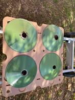 4 email lampenkapjes €80, Antiek en Kunst, Ophalen