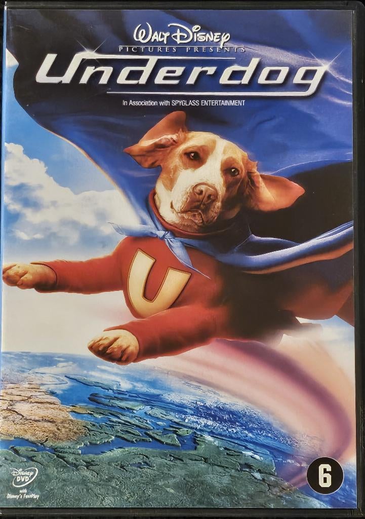Underdog (2007) Disney, CD & DVD, DVD | Films d'animation & Dessins animés, Enlèvement ou Envoi, Comme neuf