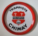 Blikken plateau Trappiste Chimay., Verzamelen, Merken en Reclamevoorwerpen, Ophalen of Verzenden, Reclamebord