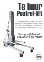 poutrel-lift, Ophalen, Nieuw, Handmatig