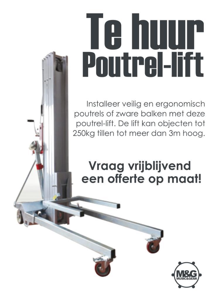 poutrel-lift, Doe-het-zelf en Bouw, Lieren en Takels, Nieuw, Handmatig, Ophalen