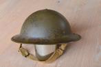 Canadese helm WO2, Verzamelen, Militaria | Tweede Wereldoorlog, Ophalen of Verzenden, Landmacht