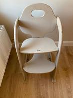 Meegroei kinderstoel hout - taupekleurig, Kinderen en Baby's, Kinderstoelen, Ophalen, Gebruikt, Meegroeistoel