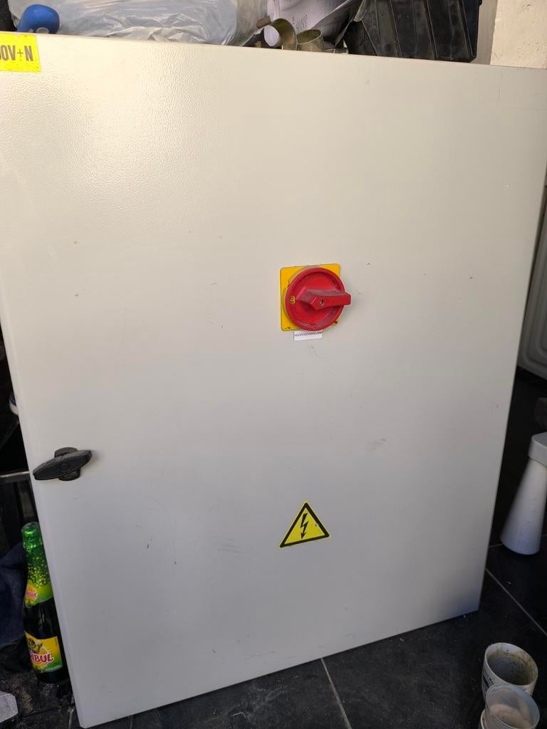 Elektriciteitskast schneider, Ophalen