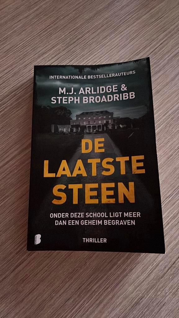 M.J. Arlidge - De laatste steen, Boeken, Thrillers, Ophalen