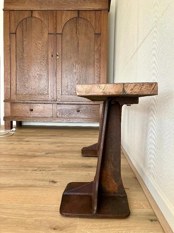 Zware industriële zitbank, Maison & Meubles, Tabourets, Enlèvement