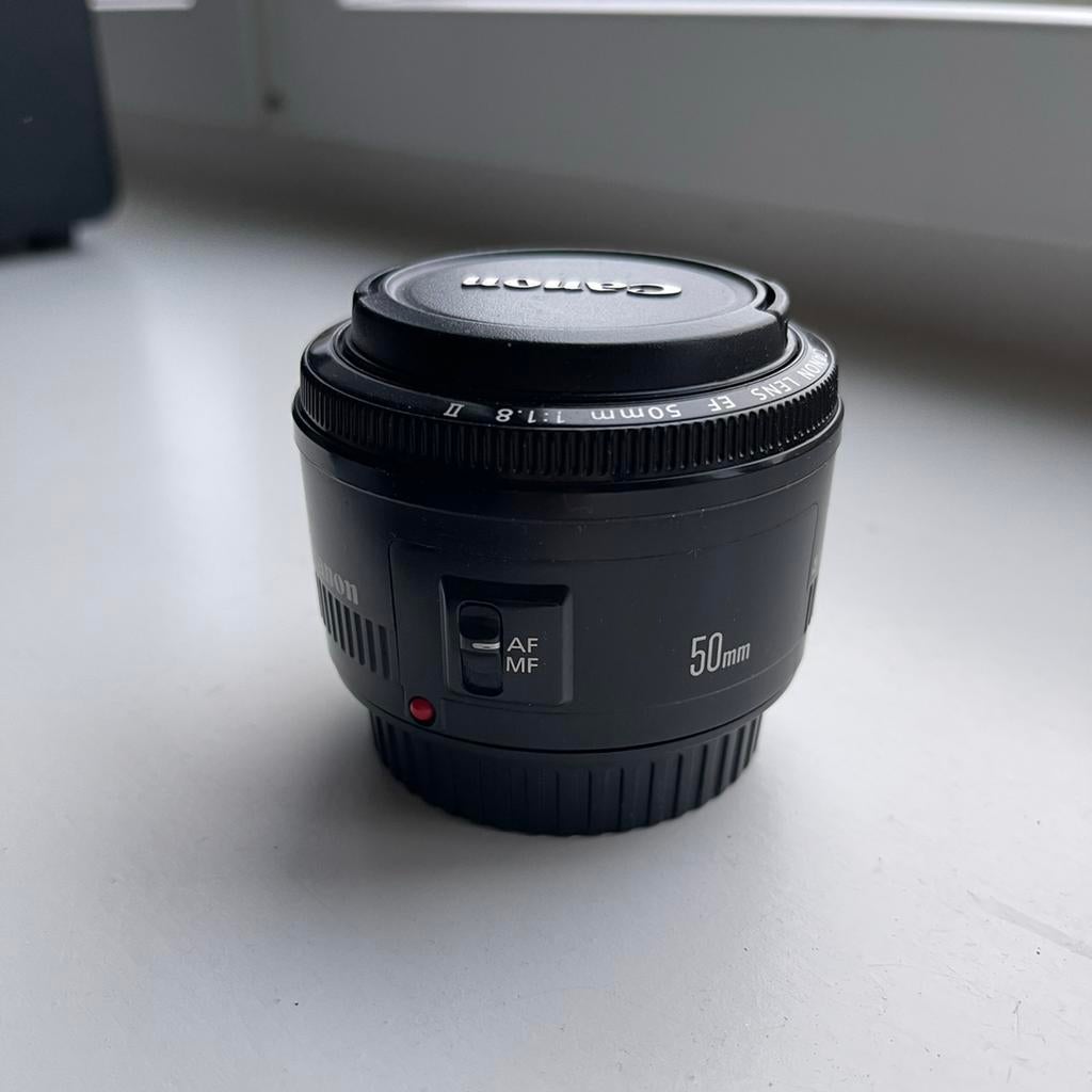 Objectif à focale fixe Canon 50 mm f/1.8, Enlèvement ou Envoi, Comme neuf