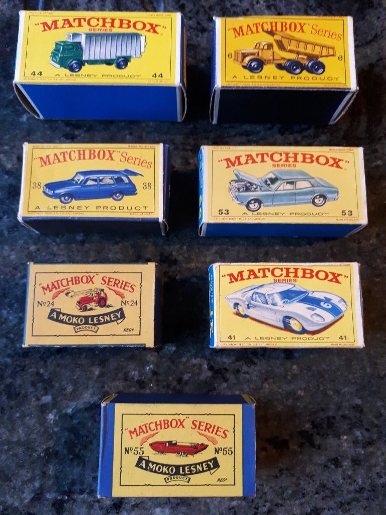 Matchbox doosjes, Ophalen of Verzenden, Zo goed als nieuw, Auto