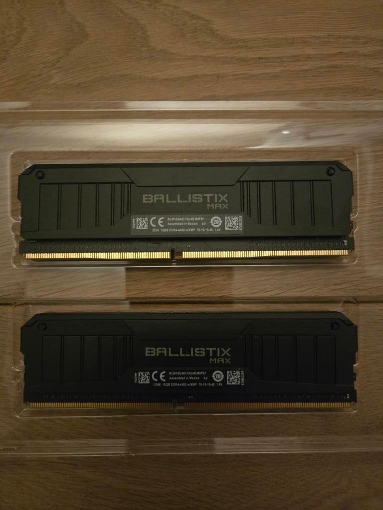 Crucial Ballistix Max 32Gb DDR4 4400, Enlèvement, DDR4