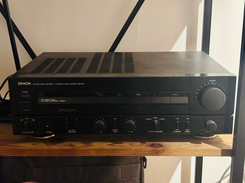 Vintage Denon PMA-720 (1988), TV, Hi-fi & Vidéo, Tuners, Enlèvement, Comme neuf