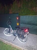 Elektrische dames fiets kleur grijs, Gebruikt, 51 tot 55 cm, 50 km per accu of meer, Ophalen