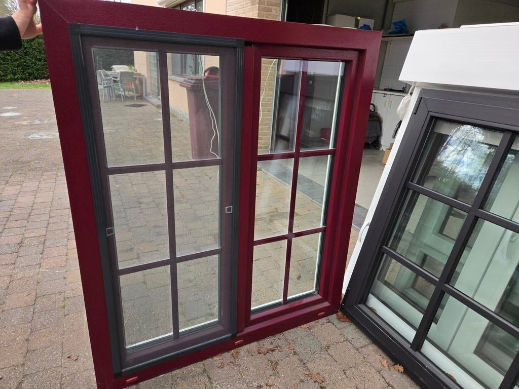 Raam pvc 1200 x 1400, Doe-het-zelf en Bouw, 75 tot 150 cm, Kunststof, Raamkozijn, Nieuw