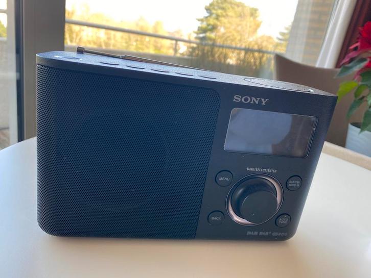 Sony Draagbare Digitale Radio DAB+/FM, Audio, Tv en Foto, Radio's, Zo goed als nieuw, Radio, Ophalen