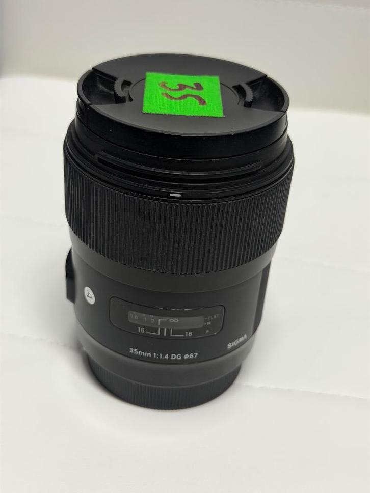 Sigma 35 mm F1.4 ART DG CANON, Audio, Tv en Foto, Overige Audio, Tv en Foto, Zo goed als nieuw, Ophalen