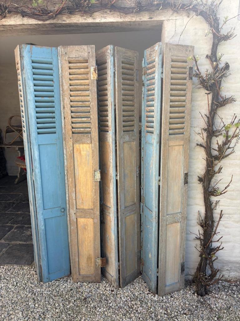 lot prachtige oude houten luiken, Antiek en Kunst, Ophalen