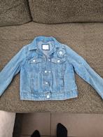 jeans jasje meisjes maat 134 als nieuw, Enlèvement ou Envoi, Comme neuf, Fille, Manteau