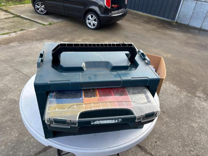 Bosch Sortimo L-BOXX 3-delige opbergset, Doe-het-zelf en Bouw, Gereedschapskisten, Gebruikt, Ophalen of Verzenden