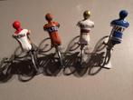 4 wielrennertjes Eddy Merckx in metaal, Verzamelen, Verzenden