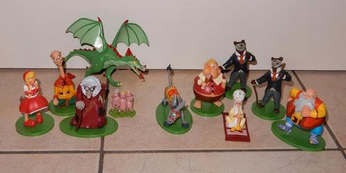 11x figuurtjes Efteling sprookjes, Collections, Efteling, Utilisé, Statue ou Poupée, Enlèvement ou Envoi