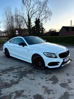 Mercedes-Benz C180 AMG+KIT 6.3s AMG, Auto's, Automaat, Alcantara, Wit, Particulier