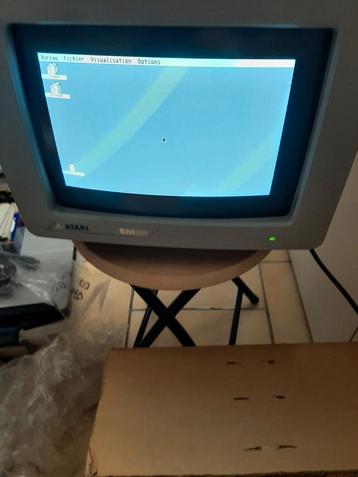 Te koop Atari st ste zwart-wit scherm  beschikbaar voor biedingen