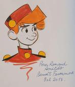 BD Spirou 9 Fantasio se marie EO Dédicacé Feroumont, Eén stripboek, Ophalen of Verzenden, Nieuw