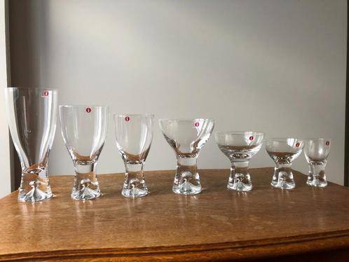 koopje - glasservies IIttala  - Tapio (122 glazen), Verzamelen, Glas en Drinkglazen, Zo goed als nieuw, Overige typen, Ophalen