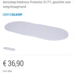 Aerosleep matrasbeschermer 31/71, voor wieg/draagmand, Ophalen, Jongetje of Meisje, Wit, Overige typen