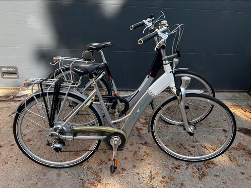 Set electrische batavus fietsen, Fietsen en Brommers, Fietsen | Dames | Damesfietsen, Zo goed als nieuw, Batavus, Versnellingen