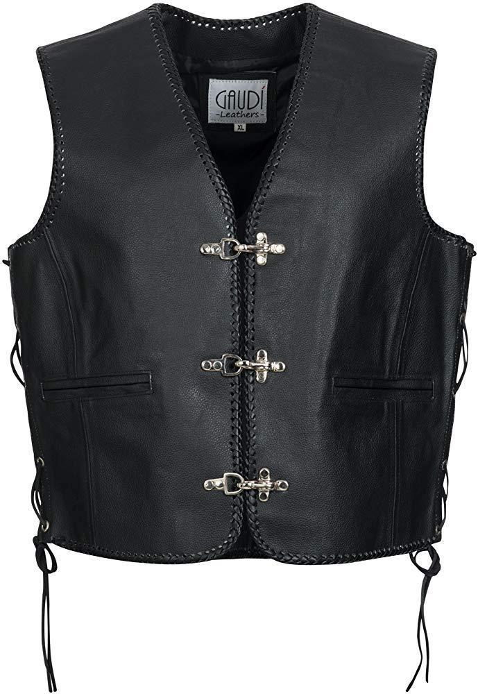 Nieuw leren motorvest, Motoren, Kleding | Motorkleding, Jas | leer, Heren, Kinderen, Nieuw met kaartje, Verzenden