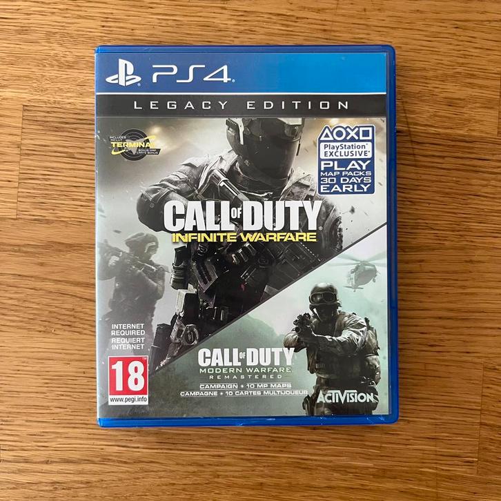 Call of Duty: Infinite Warfare Legacy PlayStation 4-editie, Games en Spelcomputers, Games | Sony PlayStation 4, Gebruikt, Avontuur en Actie