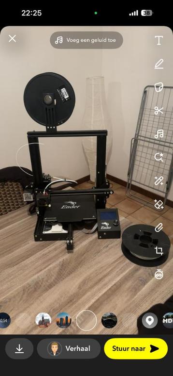 Ender 3D printer  beschikbaar voor biedingen