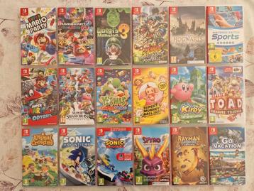 Verschillende Switch games te koop. beschikbaar voor biedingen